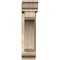 Ekena Millwork Legacy Traditional Rough Sawn Bracket w/ Offset Brace, Douglas Fir, 6"W x 20"D x 24"H BKT0604X20X24LEC01RDF - alternate 3